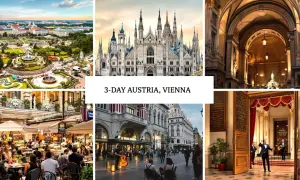 Un week-end à Vienne : jardins, cathédrale, cafés en terrasse, rues animées et spectacles.