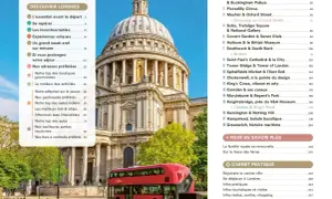 Un week-end à Londres : la cathédrale Saint-Paul majestueuse et un bus rouge emblématique. Idéal pour découvrir la ville !