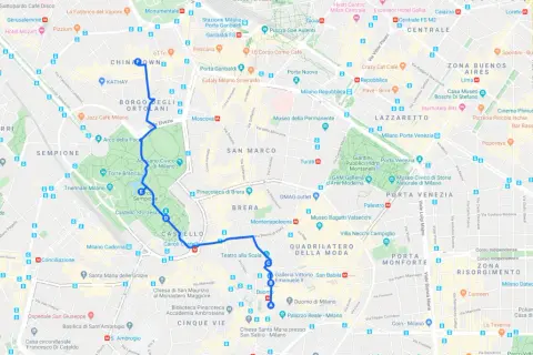 Un itinéraire pour un week-end à Milan, de la Cité de la Mode au Château Sforzesco, en passant par le Duomo.